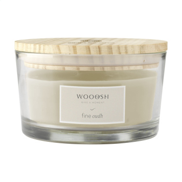 Logotrade advertising product picture of: Wooosh Flame Scented Candle Fine Oudh