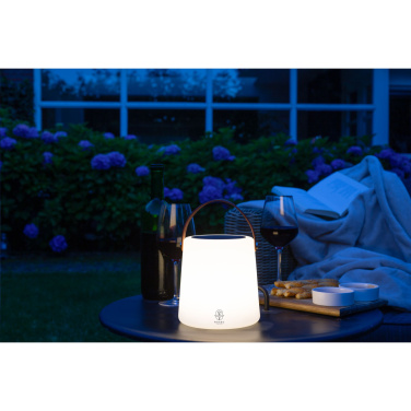 Logo trade promotional gifts picture of: Wooosh Ziva Solar Lamp