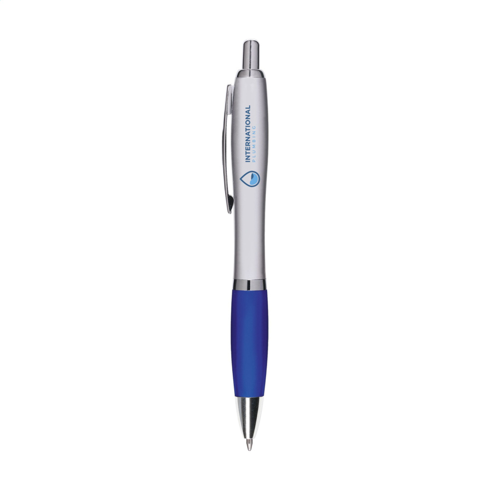 Logo trade promotional item photo of: Athos Silver pen