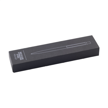 Logo trade promotional items picture of: Bellamy Pen Recycled Stainless Steel