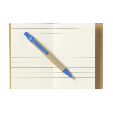 Logo trade corporate gifts picture of: RecycleNote-S Paper notebook