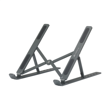 Logo trade promotional item photo of: Standby GRS Recycled Alu Laptop Stand