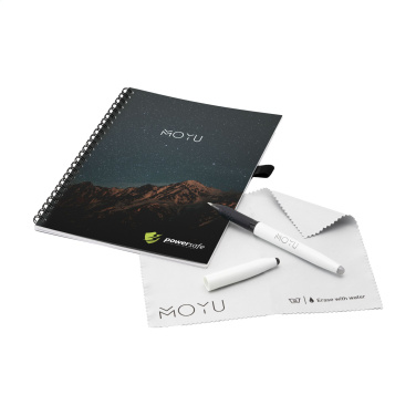 Logotrade promotional giveaway image of: MOYU Erasable Stone Paper Notebook Custom SoftCover