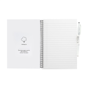 Logotrade advertising product image of: MOYU Erasable Stone Paper Notebook Custom SoftCover