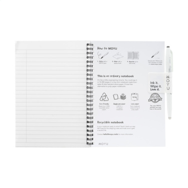 Logotrade promotional giveaways photo of: MOYU Erasable Stone Paper Notebook Custom SoftCover
