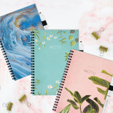 Logotrade promotional product picture of: MOYU Erasable Stone Paper Notebook Custom SoftCover