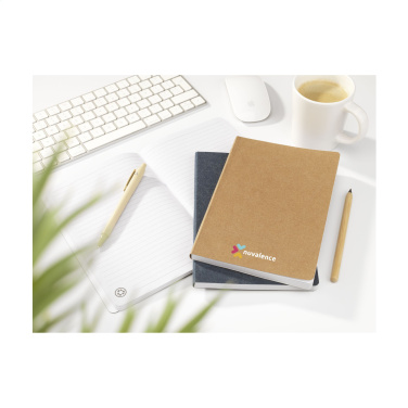Logo trade promotional items picture of: Paper Notebook GRS Washable Kraft Cover A5