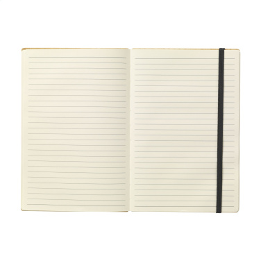 Logotrade corporate gift image of: Bamboo Journal Naked Spine Paper Notebook A5