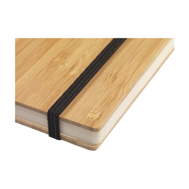 Logo trade promotional merchandise photo of: Bamboo Journal Naked Spine Paper Notebook A5