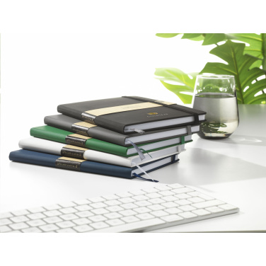 Logotrade promotional merchandise image of: Recycled GRS PU Paper Notebook A5
