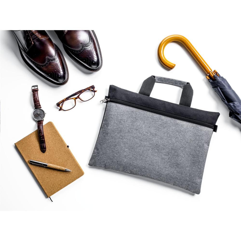 Logo trade promotional giveaways image of: DocuTravel Pro briefcase