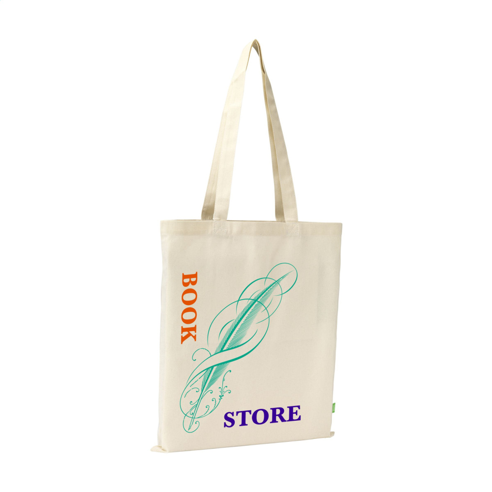 Logo trade promotional product photo of: Organic Cotton GOTS Shopper (140 g/m²) bag