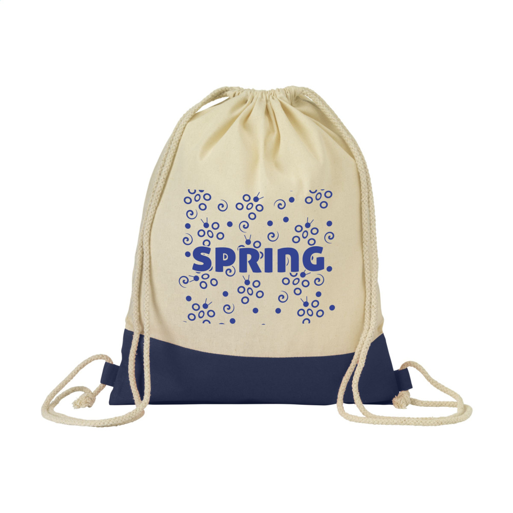 Logotrade promotional products photo of: Cotton Promo (125 g/m²) backpack