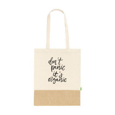 Logo trade promotional items picture of: Combi Organic Shopper (160 g/m²) bag