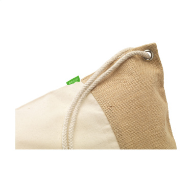 Logo trade promotional product photo of: Combi Organic Backpack (160 g/m²)