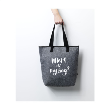 Logo trade advertising product photo of: Feltro GRS RPET Cooler bag