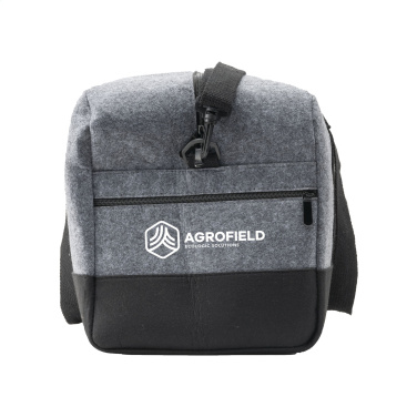 Logo trade promotional items image of: Feltro GRS RPET Weekend Bag travelling bag
