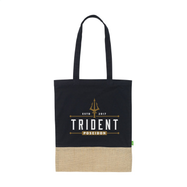 Logo trade promotional products image of: Combi Organic Shopper (160 g/m²) bag