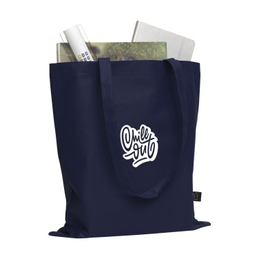 Logotrade promotional gift image of: Shopper GRS RPET (80 g/m²) shopping bag