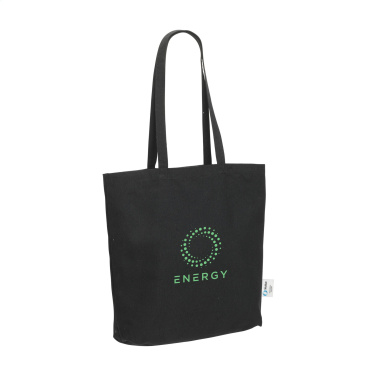Logo trade promotional gifts image of: Wolkat Rabat Recycled Textile Shopper