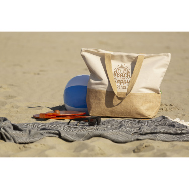 Logo trade business gift photo of: Cancun Beachbag Organic Cotton (320 g/m²)