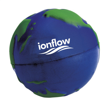 Logo trade promotional gifts image of: StressGlobe Ø 6.5cm stressball