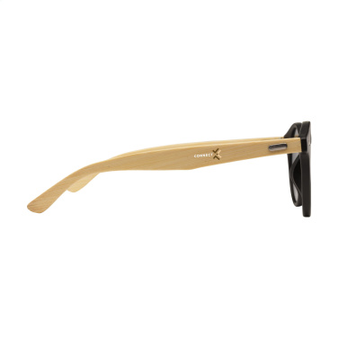 Logo trade business gifts image of: Laguna Bamboo sunglasses