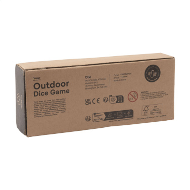 Logo trade promotional products image of: Outdoor Dice Game