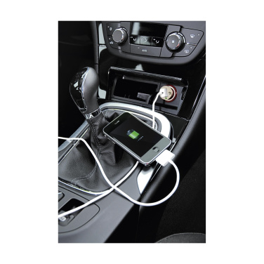 Logotrade promotional giveaways photo of: USB CarCharger plug