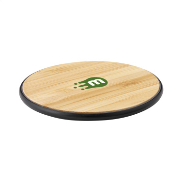 Logotrade business gifts photo of: Bamboo 10W Wireless Charger wireless fast charger