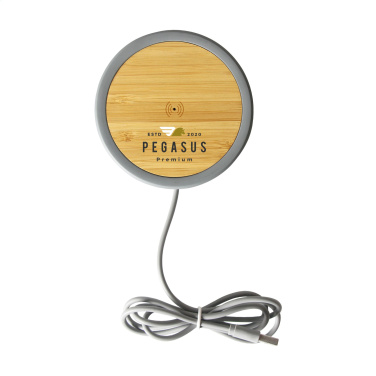 Logotrade promotional merchandise picture of: Lidos Stone ECO 10W Wireless Charger