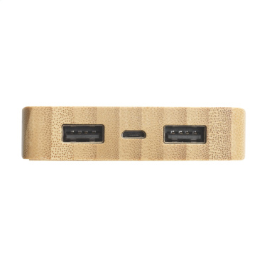 Logotrade promotional item image of: Solar Powerbank 8000+ Wireless Charger