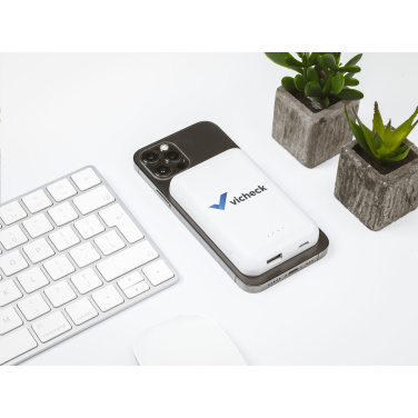 Logo trade corporate gifts picture of: Force Magnetic RCS Recycled Wireless Powerbank 5000