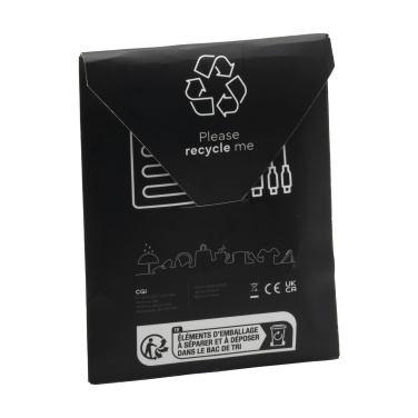 Logo trade promotional products picture of: Charging Cable RCS Recycled ABS-TPE