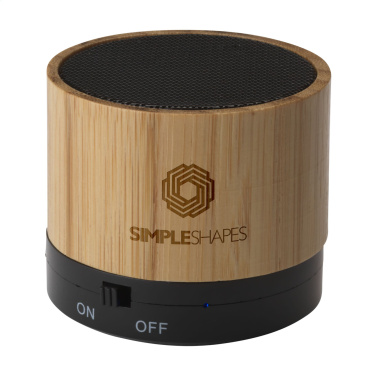 Logo trade business gifts image of: Bambox Bamboo Speaker