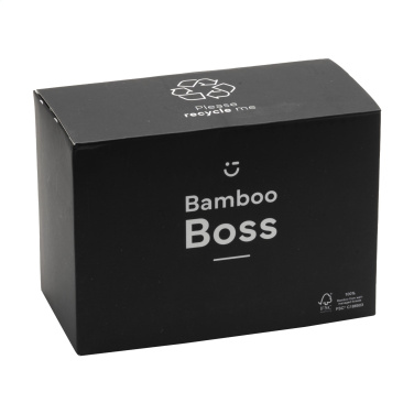Logotrade promotional gifts photo of: Bamboo Boss 15W charger/pen holder