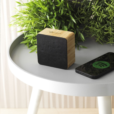 Logotrade promotional merchandise picture of: Sonido 5W Bamboo wireless speaker