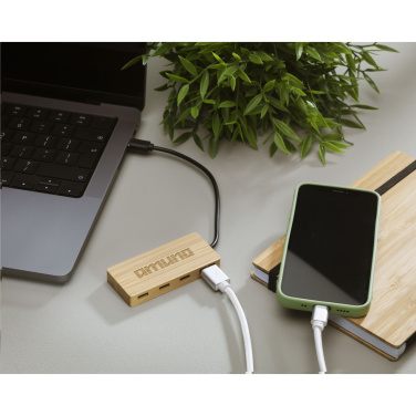 Logo trade advertising product photo of: Fyra Bamboo Hub