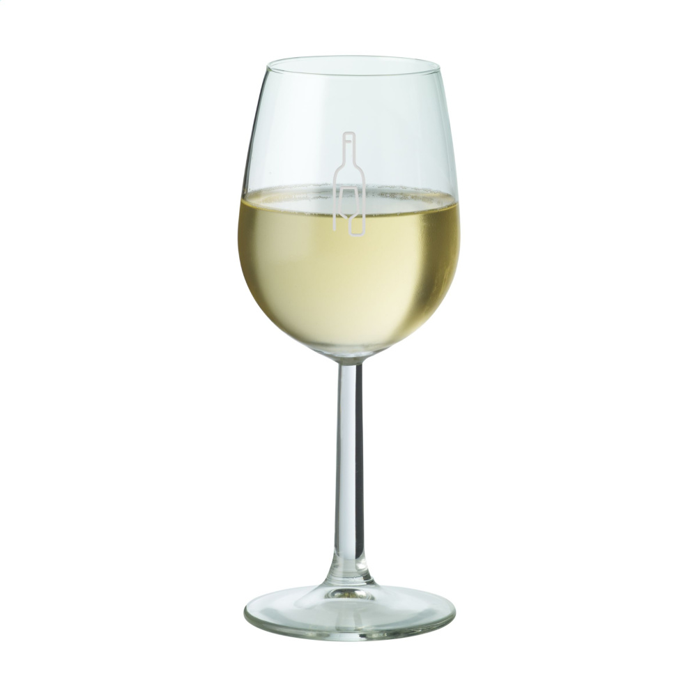 Logo trade promotional merchandise picture of: Bourgogne Wine Glass 290 ml