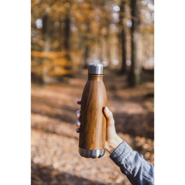 Logotrade corporate gifts photo of: Topflask Wood 500 ml drinking bottle