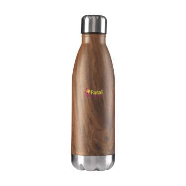 Logotrade promotional merchandise image of: Topflask Wood 500 ml drinking bottle
