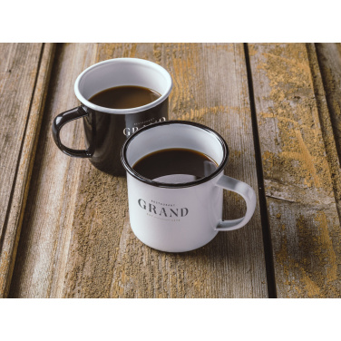 Logotrade promotional product picture of: Retro Enamel Mug 350 ml