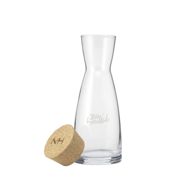 Logotrade promotional products photo of: Ypsilon Carafe 1 L with a cork cap