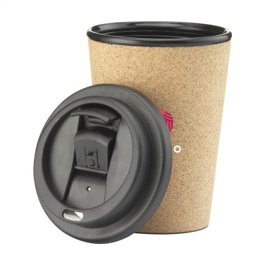 Logo trade promotional giveaway photo of: Attea Cork 350 ml coffee cup