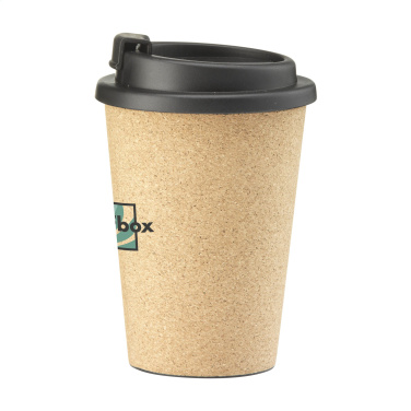 Logotrade promotional item image of: Attea Cork 350 ml coffee cup