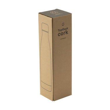 Logotrade promotional products photo of: Topflask Cork 470 ml drinking bottle