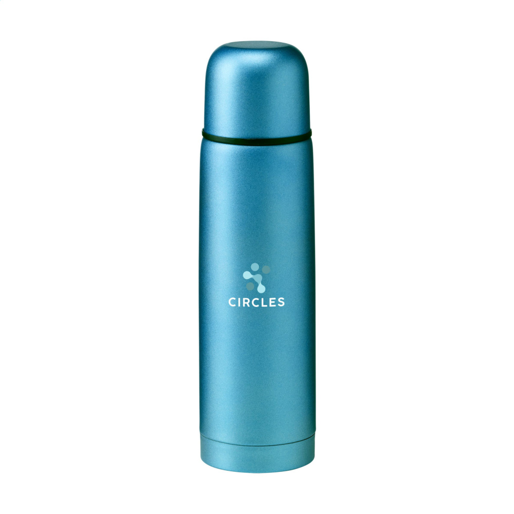 Logotrade promotional gifts photo of: Frosted Bottle RCS Recycled Steel 500 ml thermo bottle