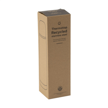 Logo trade business gift photo of: Thermotop Midi RCS Recycled Steel 500 ml thermo bottle