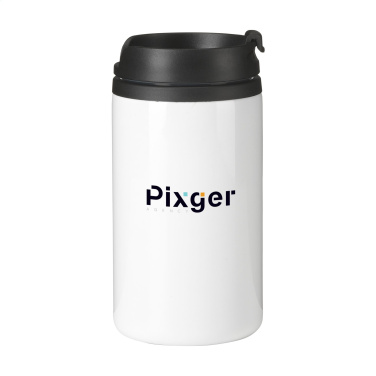 Logo trade promotional item photo of: Thermo Can RCS Recycled Steel 300 ml thermo cup