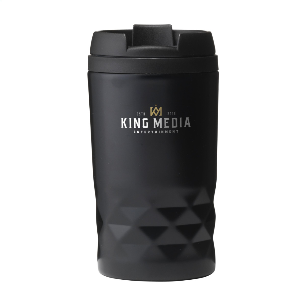 Logotrade promotional merchandise image of: Graphic Mini Mug RCS Recycled Steel 250 ml thermo cup